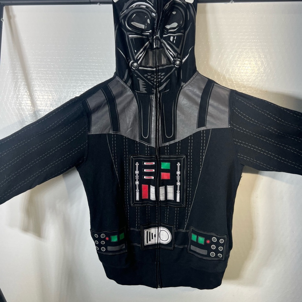 Vintage Black Star Wars Hoodie with Mask 103